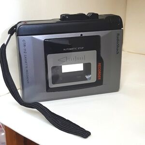 Vtg RadioShack Portable Cassette Recorder CTR-112